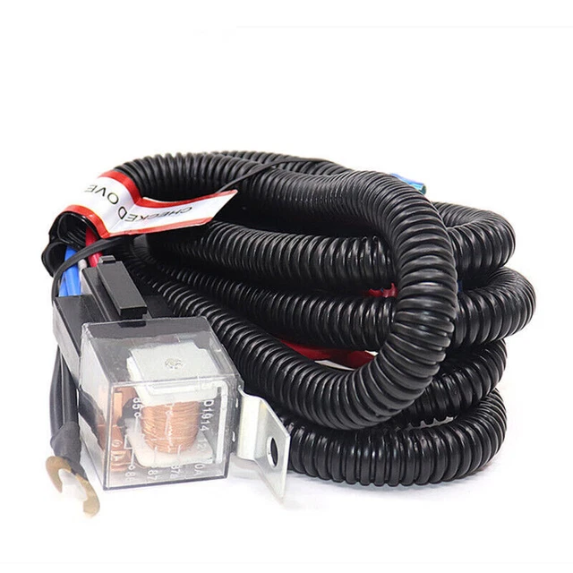 12V Horn Wiring Harness Relay Kit For Car Truck Snail Horn Relay Universal