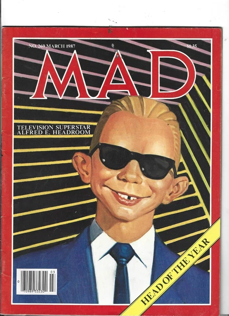 Mad Magazine number 269 in very fine condition. Issue is bagged and boarded.