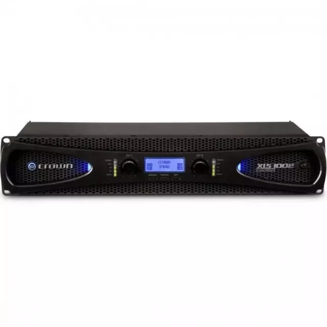 Crown XLS 1002 Power Amplifier 2-Ch 350W 4Ohm w/ DSP Control