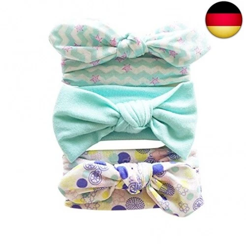 Ecroon Baby Stirnbänder Baby Mädchen Kids Turban Haarband Stirnband Kopfband B