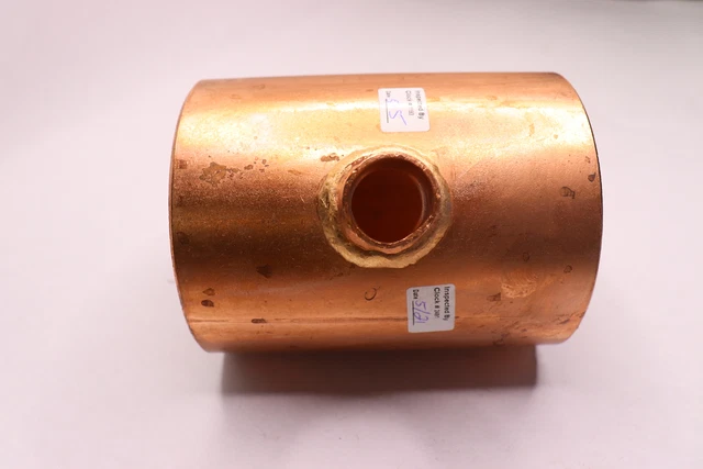 First Supply Approved Solder Reducing Tee Wrot Copper 4" x 4" x 3/4" 111R