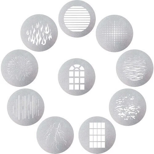 *** OPENBOX *** Aputure Spotlight 10-Piece Gobo Kit