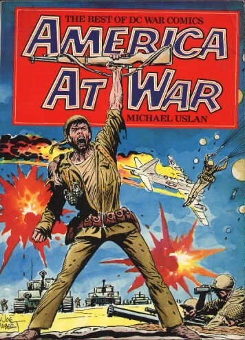AMERICA AT WAR: THE BEST OF DC WAR COMICS (A FIRESIDE By Michael Uslan EXCELLENT