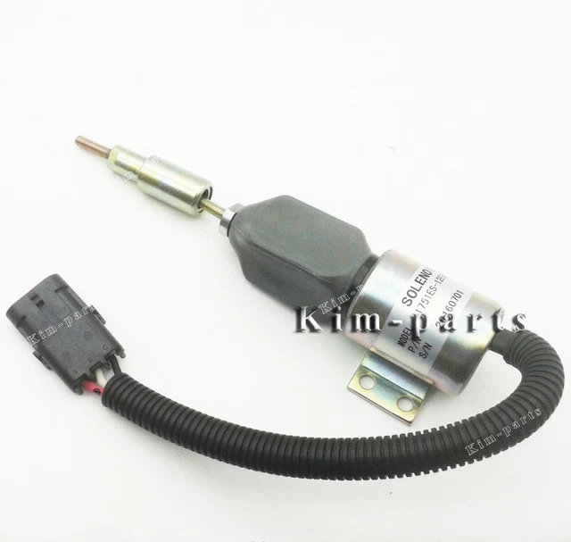 DEUTZ DIESEL ENGINE Fuel Shutoff Shutdown Stop Solenoid Valve 1751ES