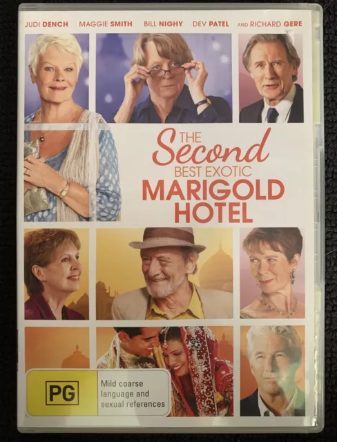 The Second Best Exotic Marigold Hotel (DVD, 2015) / FREE POSTAGE