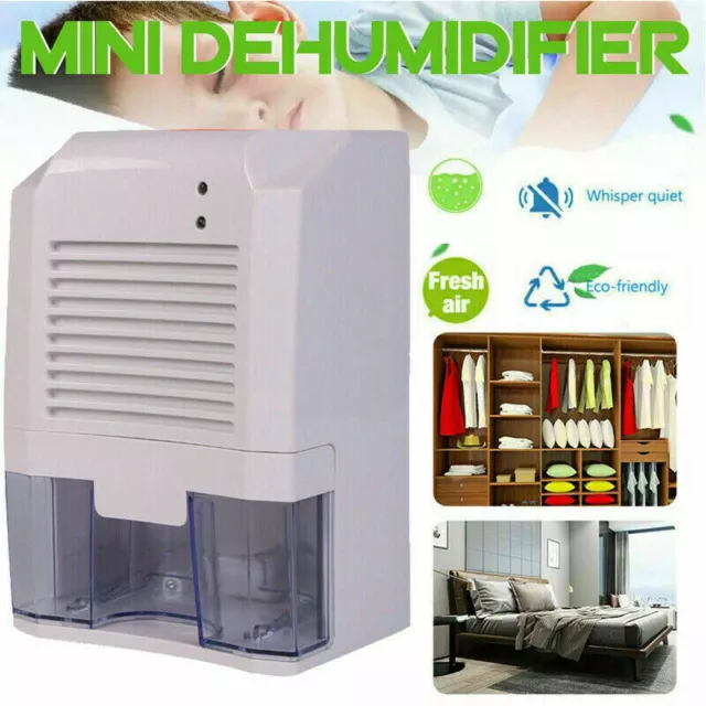 Deshumidificador EléCtrico Secador de Aire PortáTil 800ML para BañO SóTano2742