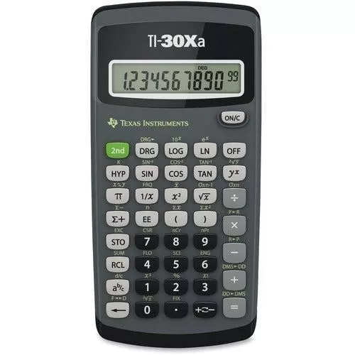Texas Instruments TI-30XA Student Scientific Calculator - TEXTI30XA