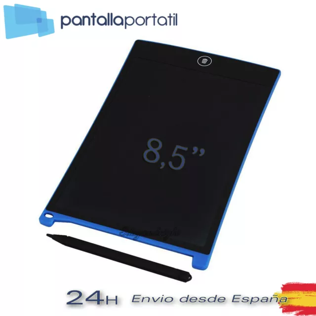 Tableta de escritura 8.5 pulgadas - 21 cm Azul Niños entretenidos en cualquie...