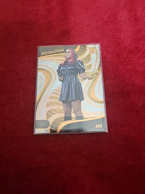2023 Panini Revolution WWE Ava 87 Fractal Parallel RC Rookie - NXT