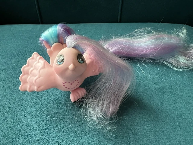 1987 My Little Pony Fairy Tails Bird Tu Tu Tails Vintage White G1 Mlp