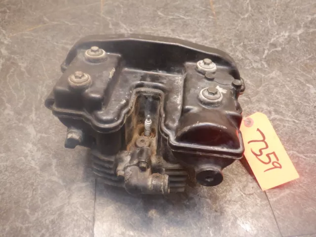 1993 Mojave Kawasaki Ksf 250 Cylinder Head Bad No Cam Exhaust 7359