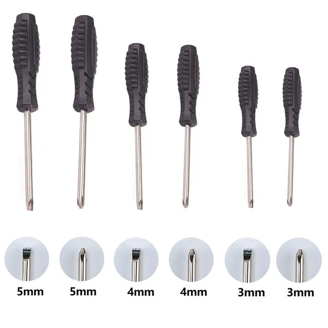 Compact and Lightweight 2pcs Precision Screwdriver Set for Mobile Phone Repair