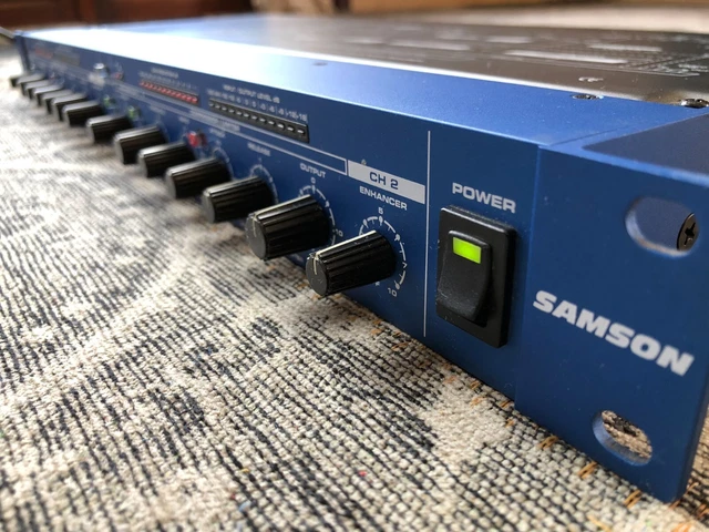 Occasion : SAMSON S.COM  / Limiteur de compresseur audio stéréo 3