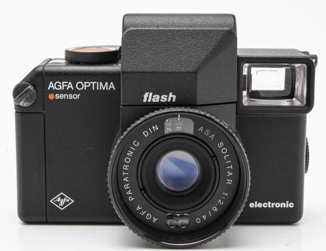 Agfa Optima 200 Sensor – Appareil Photo Argentique 35 Mm – Avec Sacoche Cuir