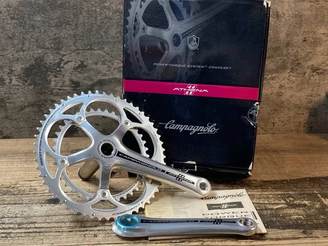 Pedalier campagnolo athena 170mm 52x42 - Équipements vélos