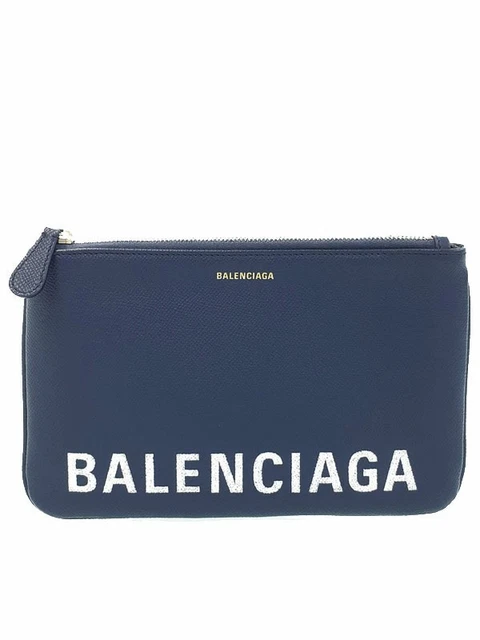 BALENCIAGA VILLE POUCH 545773 Men's Women's Clutch Bag