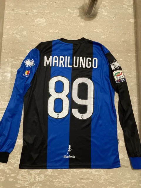 Maglia Calcio Atalanta Marilungo 89 Errea Stagione Serie A 2011-2012