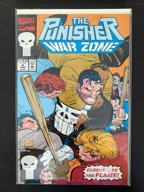 Punisher War Zone  #4  Marvel Comics 1992 Nm+