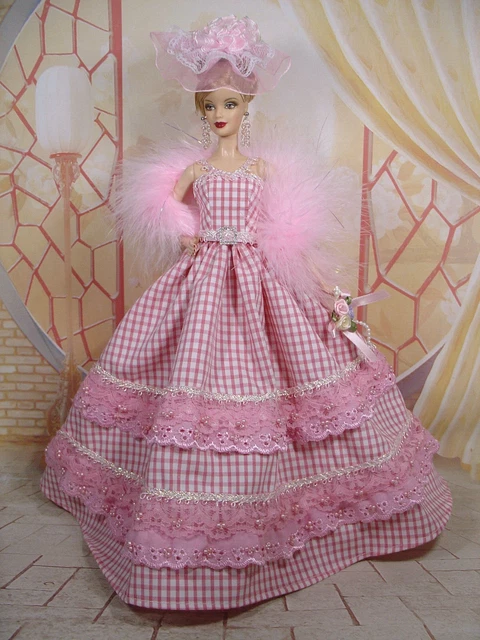 BARBIE DOLL RED CARPET ROBE DE BAL EVENING DRESS # 08334 | eBay