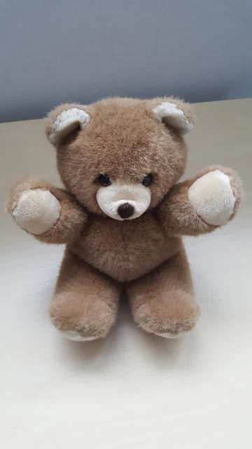 Handgenäht: süßer Teddybär / kleines Kuscheltier / Stofftier frisch gewaschen