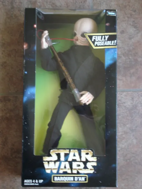 Kenner Star Wars boxed 12" Barquin D'an action figure (New) 1998