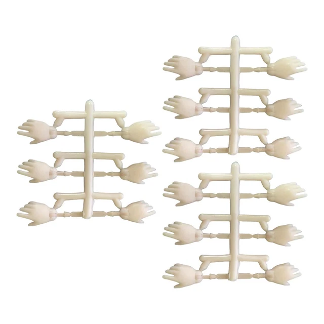 Mini Dolls Movable hands Replacement Flexible for 16 cm Dolls