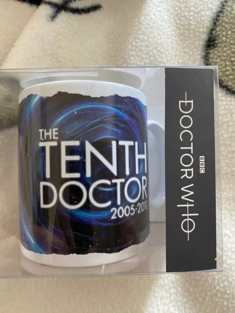 Doctor who  60th Anniversary    Tenth    Doctor ceramic mug