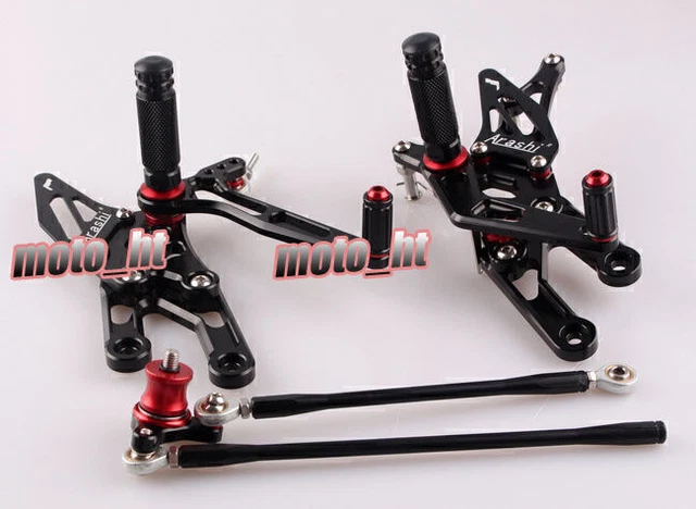 Poggiapiedi poggiapiedi pedali posteriore per Honda CBR600RR 03-06 CBR1000RR 04-07