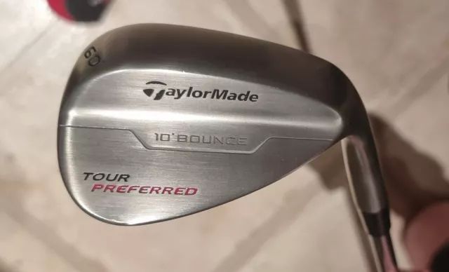 Taylormade Tour Preferred Lob Wedge - 60 Degree, Stiff, Bounce: 10