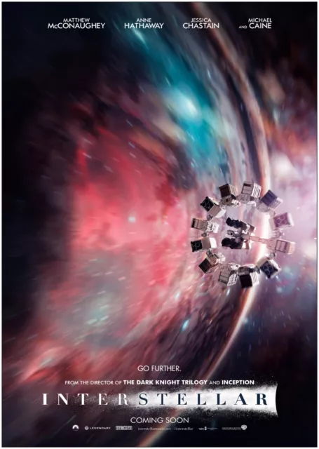 Interstellar Classic Movie Art Large Poster Print Gift A0 A1 A2 A3 A4 Maxi