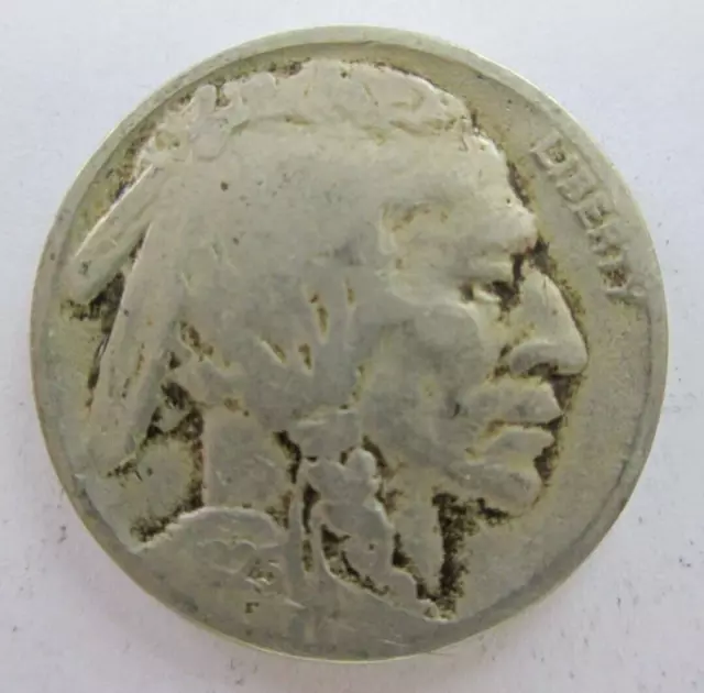 1925 P Buffalo Indian Head Nickel Collectable Coin  G Five Cent Piece (BN25P-2)