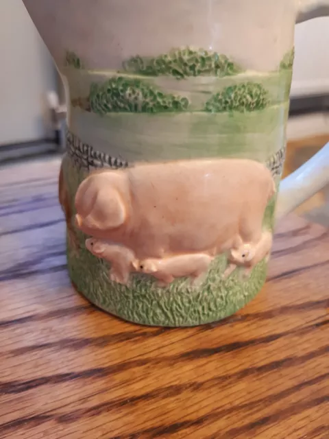 James Herriot Country Kitchen Pig Jug Rare 4.5 Ins