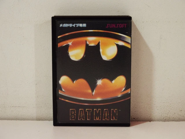 Batman Sunsoft Sur Mega Drive – NTSC-J Japon, Très Bon état