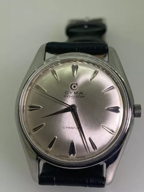 Cyma navy star watch best sale