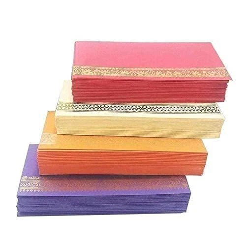 PG COUTURE Flower Designer Money Envelope wedding stationery paper Shagun Gift f