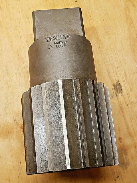 3" NPT Taper Pipe Reamer, Straight Flute - Alvord-Polk (USA)