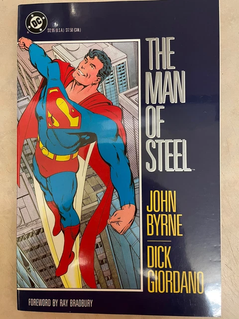 Superman Man of Steel DC comics 1st print 1987 John Byrne