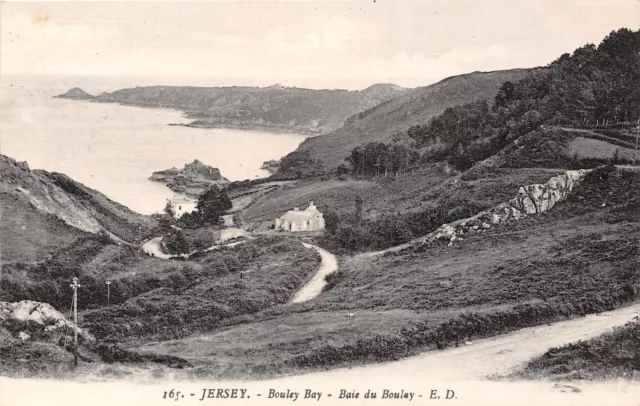 POSTCARD    JERSEY    Bouley    Bay    ED  165