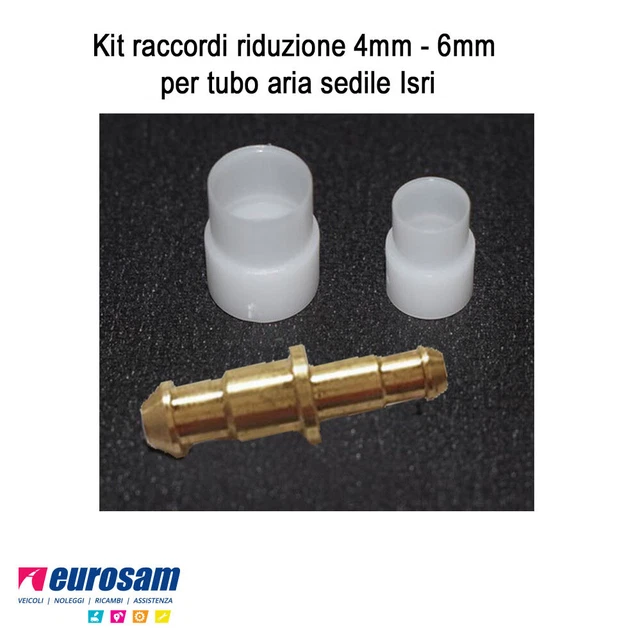 Connettore Tubo Flessibile a Forma di T Riduttore 6 - 12 - 6 MM