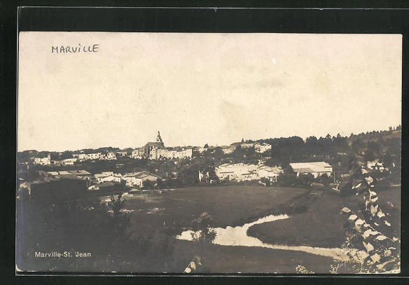 CPA Marville-Saint-Jean, general view of the Ortes 1916