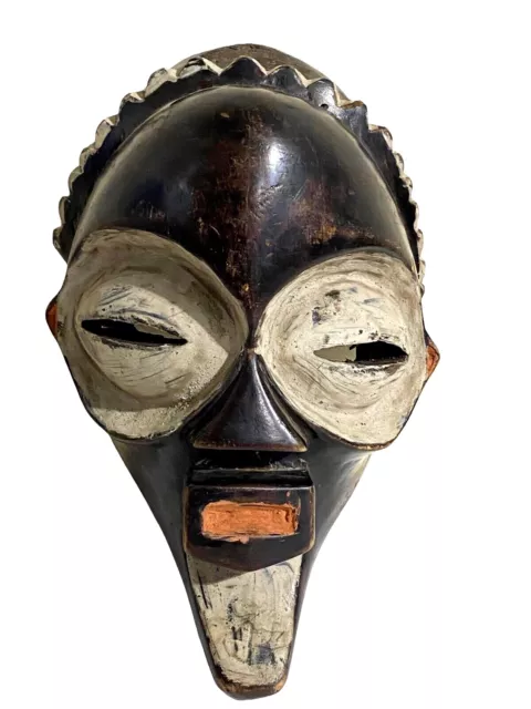 # 4645 Tribal  African mask from the Luba - Congo 13" h