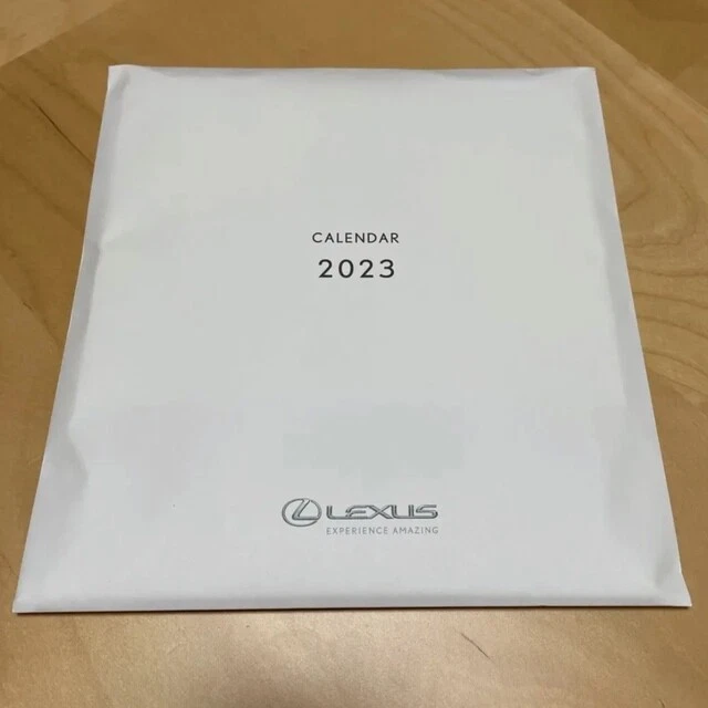 LEXUS LEXUS CALENDAR 2023 Desktop 54.90 PicClick