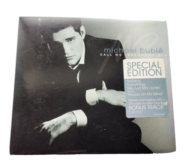 MICHAEL BUBLÉ CALL Me Irresponsible Special Edition CD album 2007