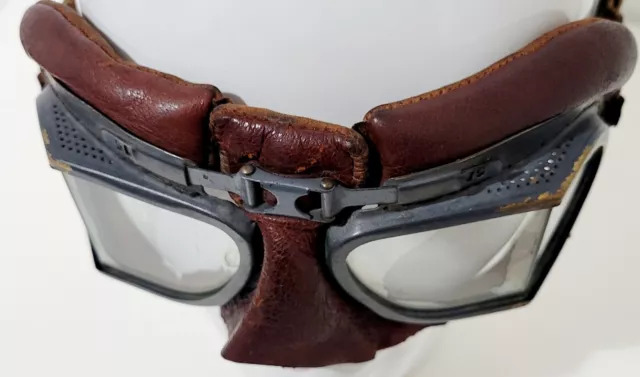 Ww2 Raf Early Mkviii Flying Goggles Mark 8 Mk Viii, Fighter, Aircrew Kit Wwii 2