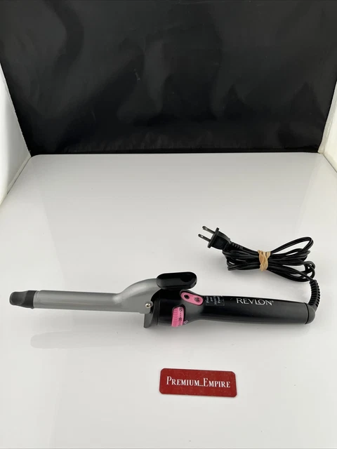Revlon Perfect Heat Curling Iron 3/4" Barrel Model RV052CP