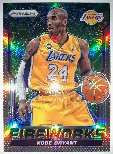 Kobe Bryant 2014/15 Panini Fireworks Prizm Refractor Card #2 Mint Massive Bv$