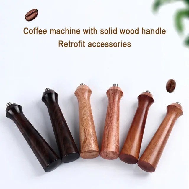 M10 Portafilter Wooden Handle For Coffee Machines Tool Bottomless Portafilter