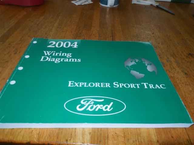 2004 Ford Explorer Sport Trac Wiring Diagrams Shop Service Manual New