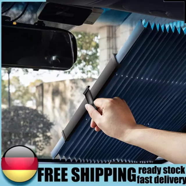 Front Window Shield Car Windshield Sunshade Retractable Car Sun Protection Visor