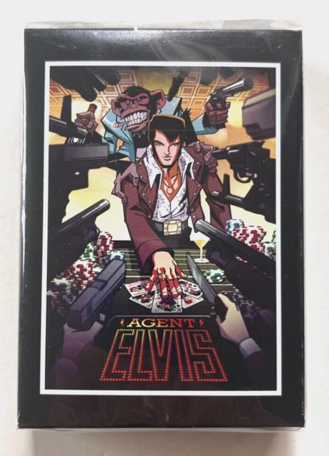 AGENT ELVIS PROMO Playing Cards SEALED 2023 Netflix Deck NEW VERY RARE 